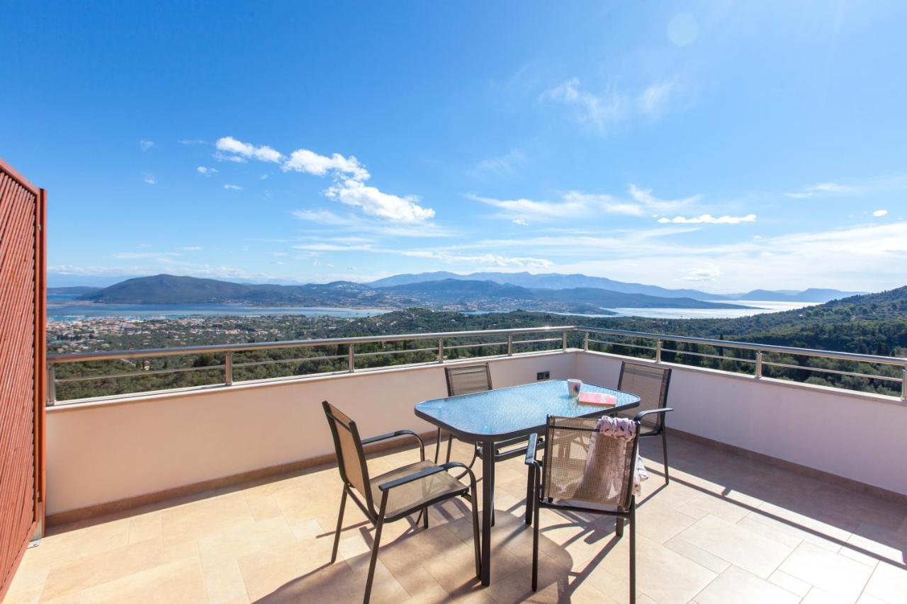 Alivia Lefkas Luxury Villas Apolpaina Exterior foto